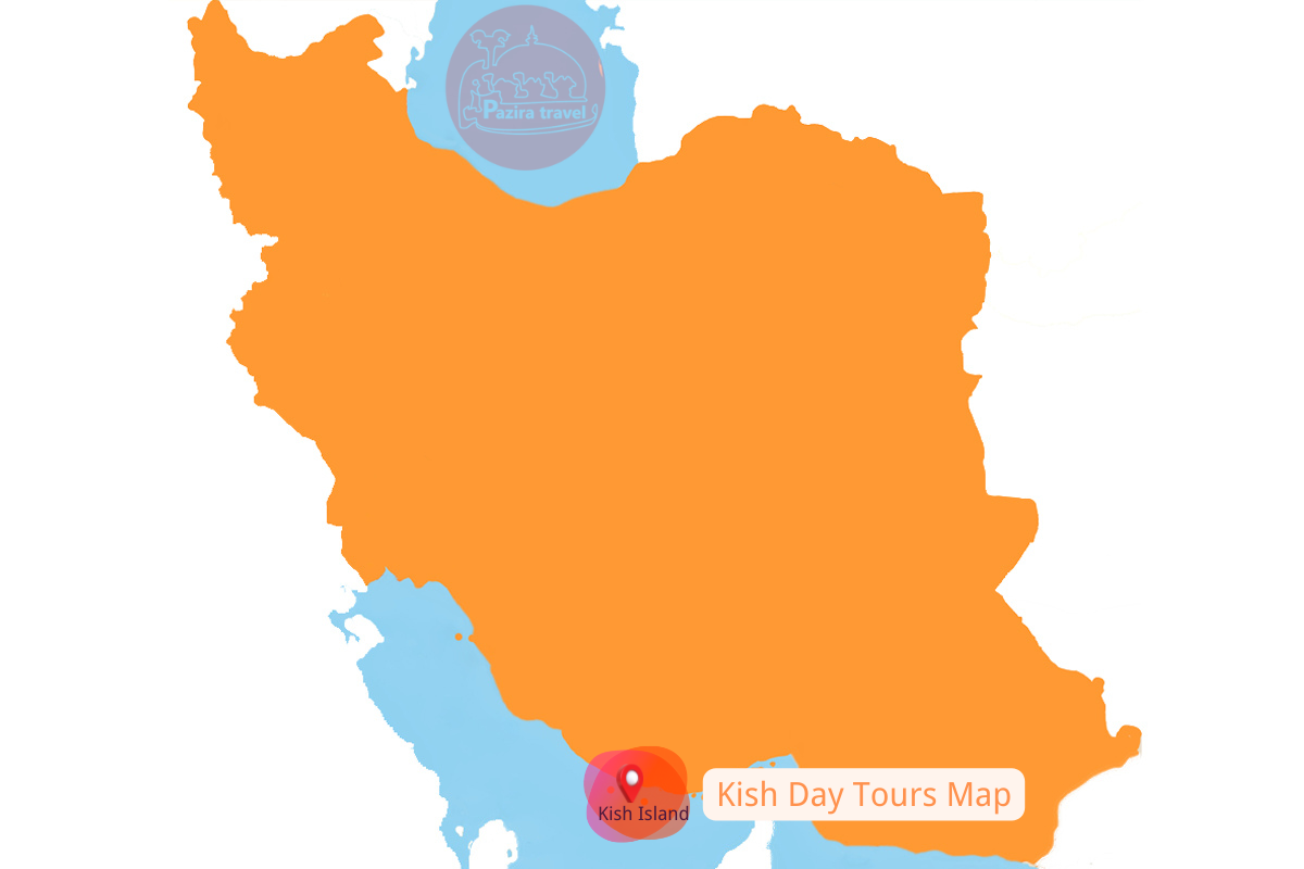 Explore Kish trip route on the map!